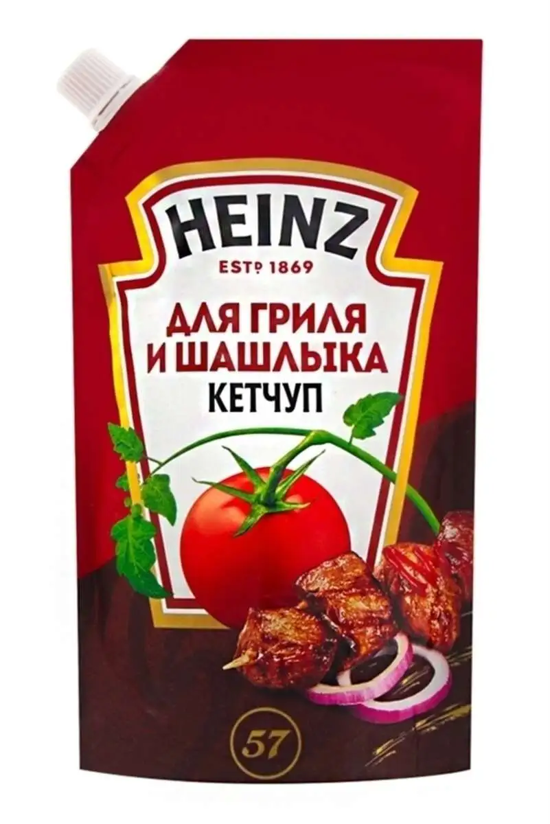 Кетчуп Хайнц для Гриля и Шашлыка 320г д/п(м)