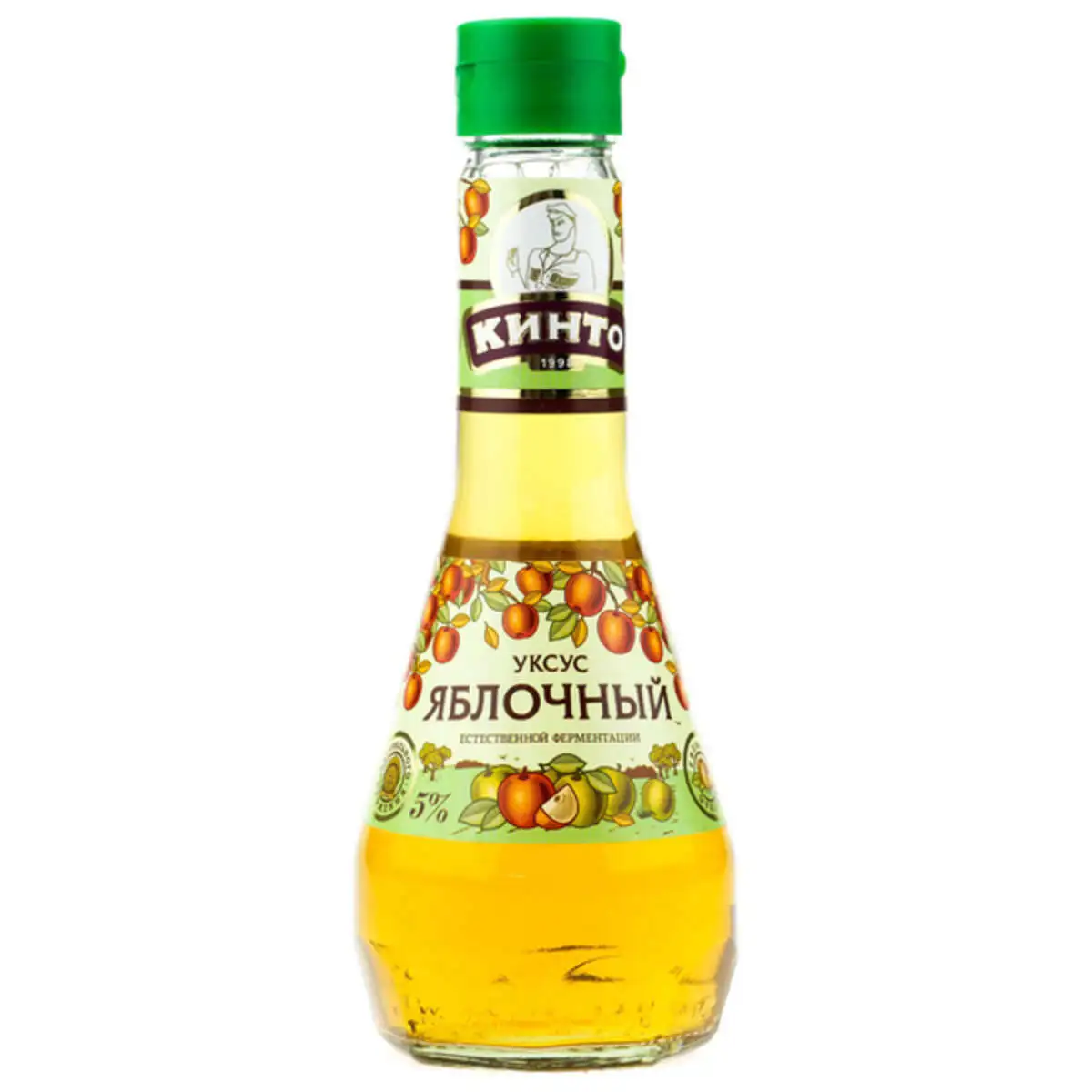 Уксус Кинто Винный Яблочный 250смл ст/б(м)