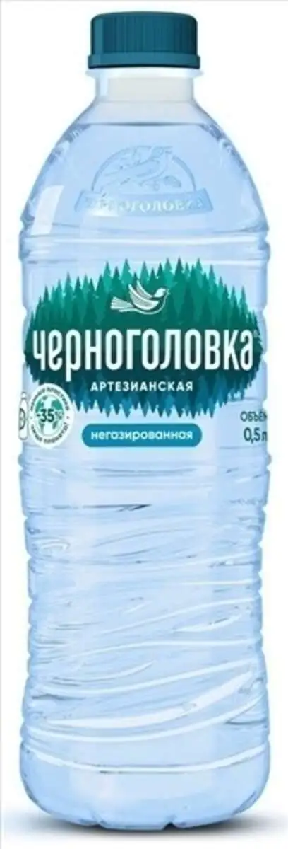 Вода «ЧЕРНОГОЛОВКА» негаз. 0,5 л ПЭТ