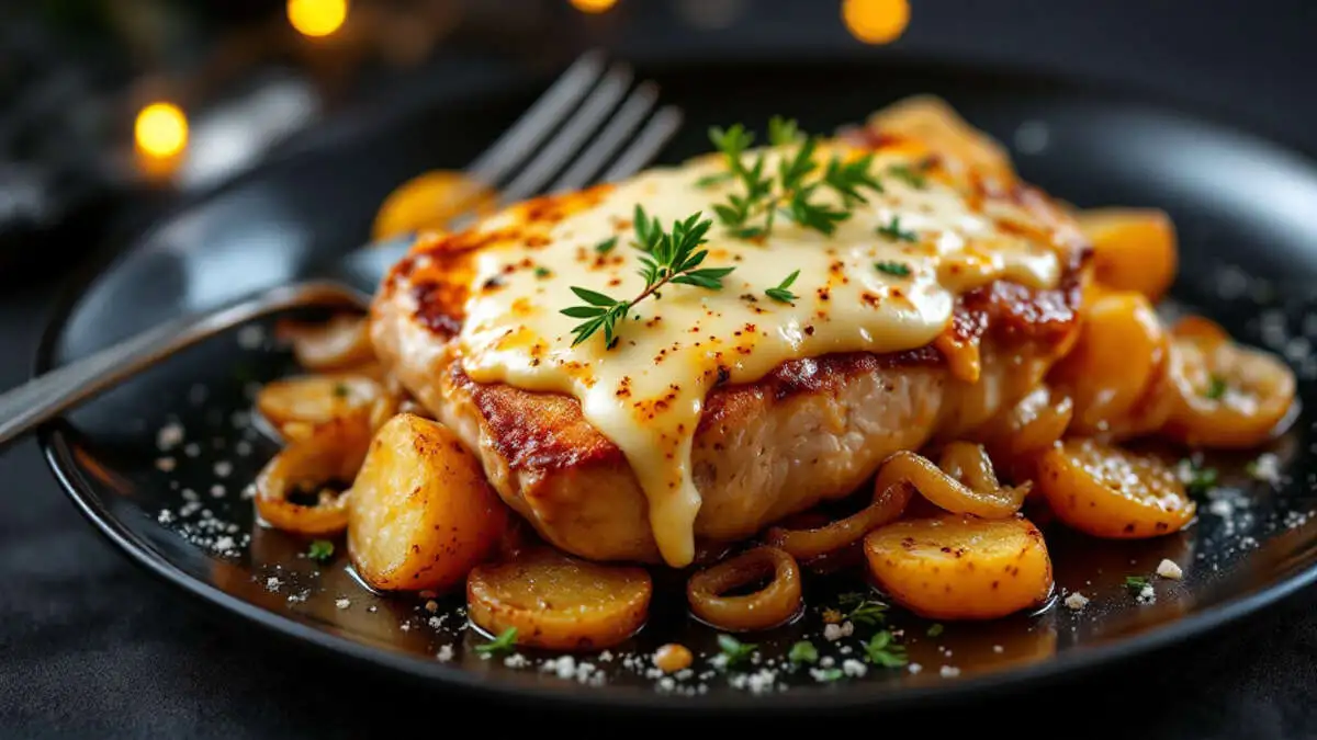 Мясо по-французски