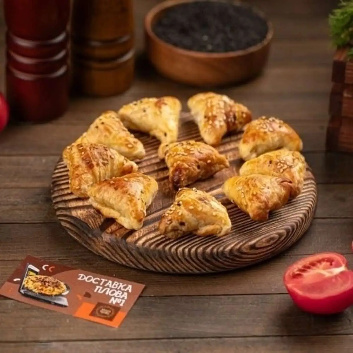 Наносамса с мясом 1шт