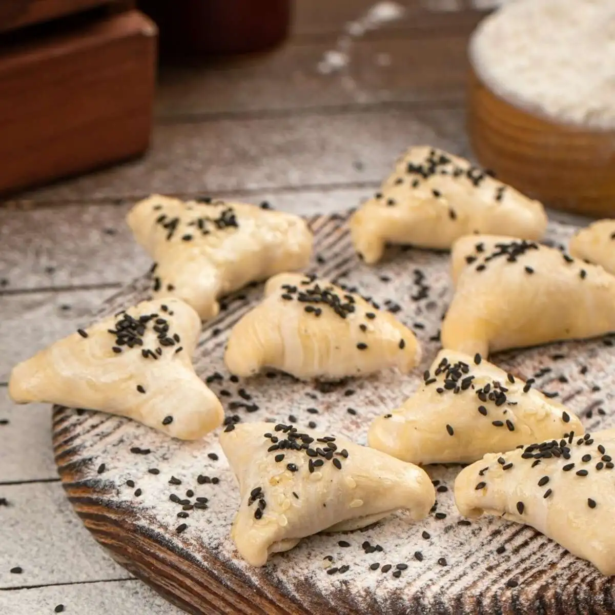 Полуфабрикат самса с мясом 1шт
