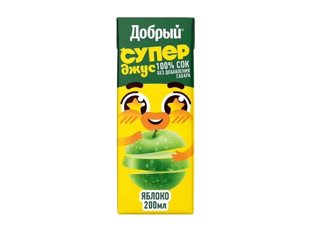 ДОБРЫЙ СОК ЯБЛОКО ДЕТСКИЙ 0,2 л