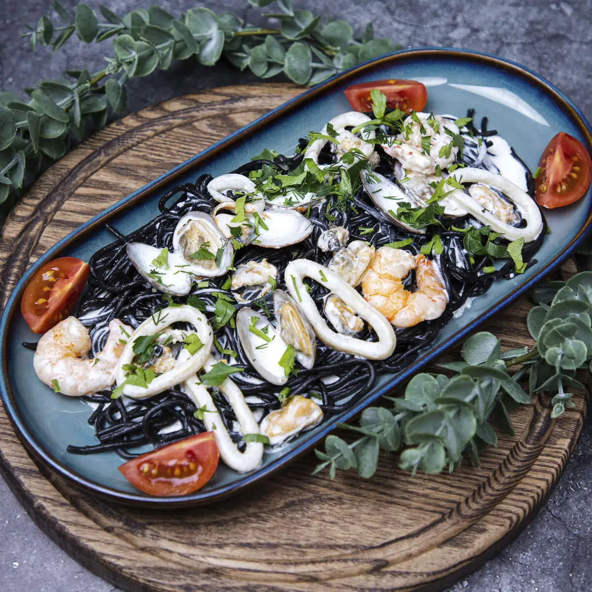 ПАСТА С МОРЕПРОДУКТАМИ