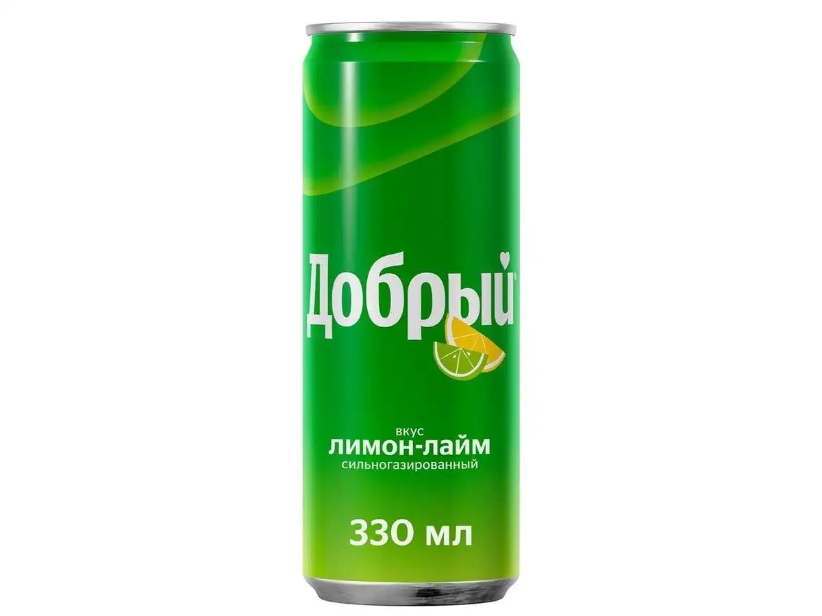 ДОБРЫЙ ЛИМОН ЛАЙМ 0,33 л жб