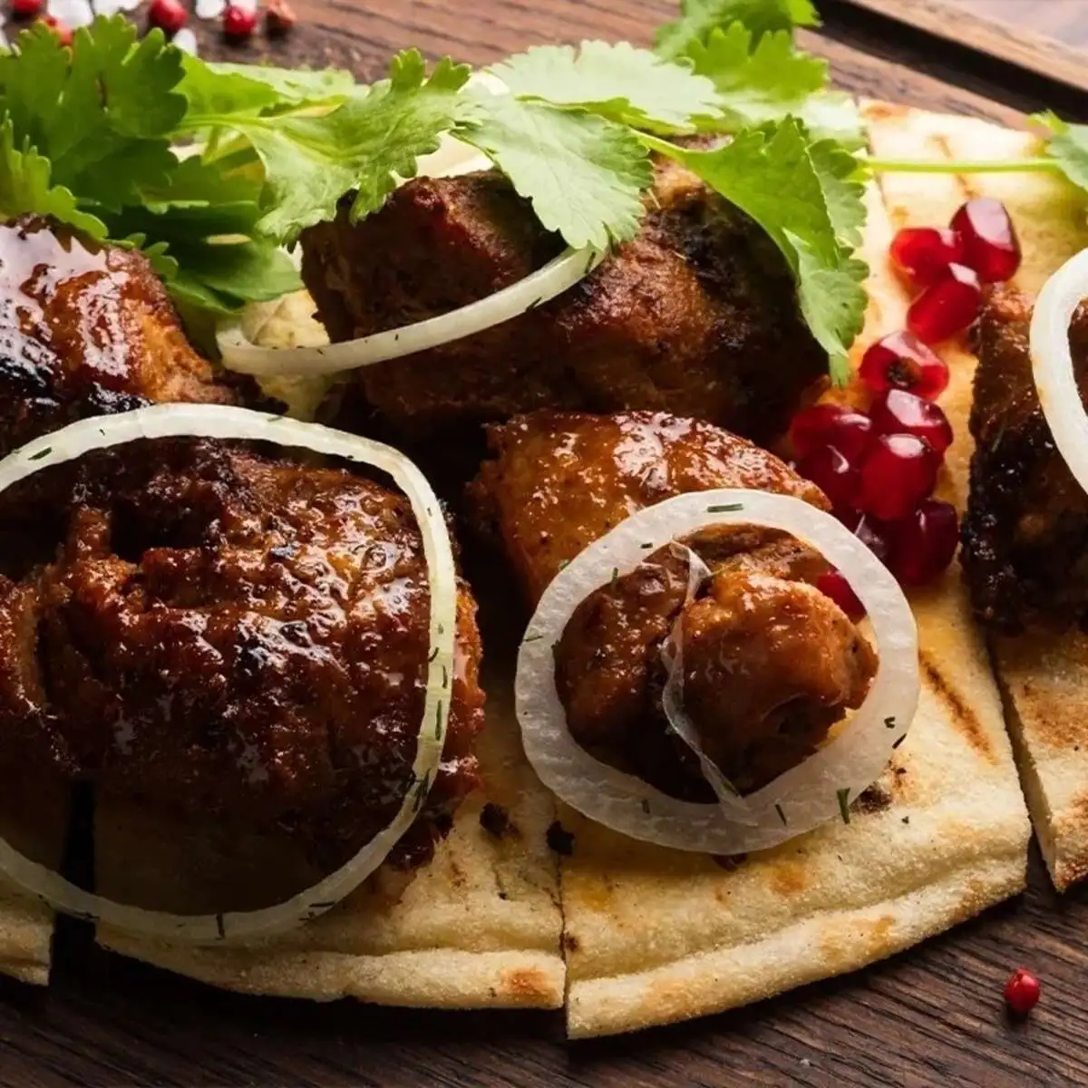 Шашлык из свиной шеи 