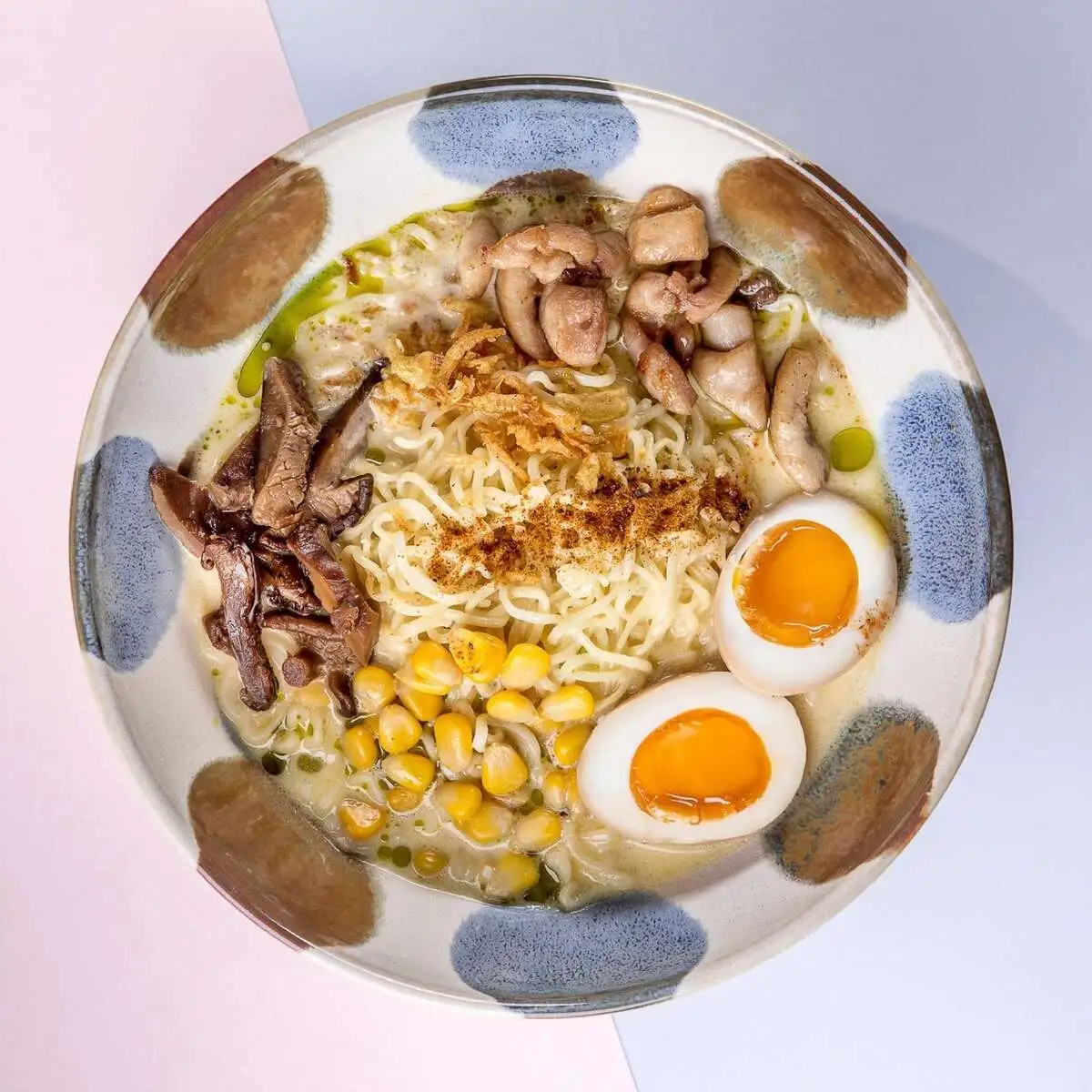 Чизу рамен с курицей