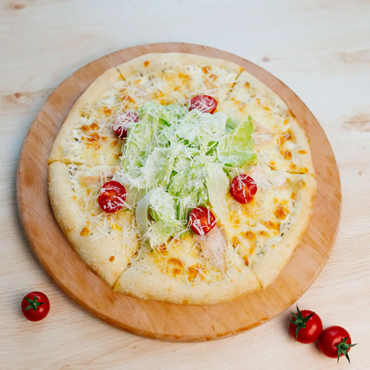  Пицца Цезарь с курицей 30см