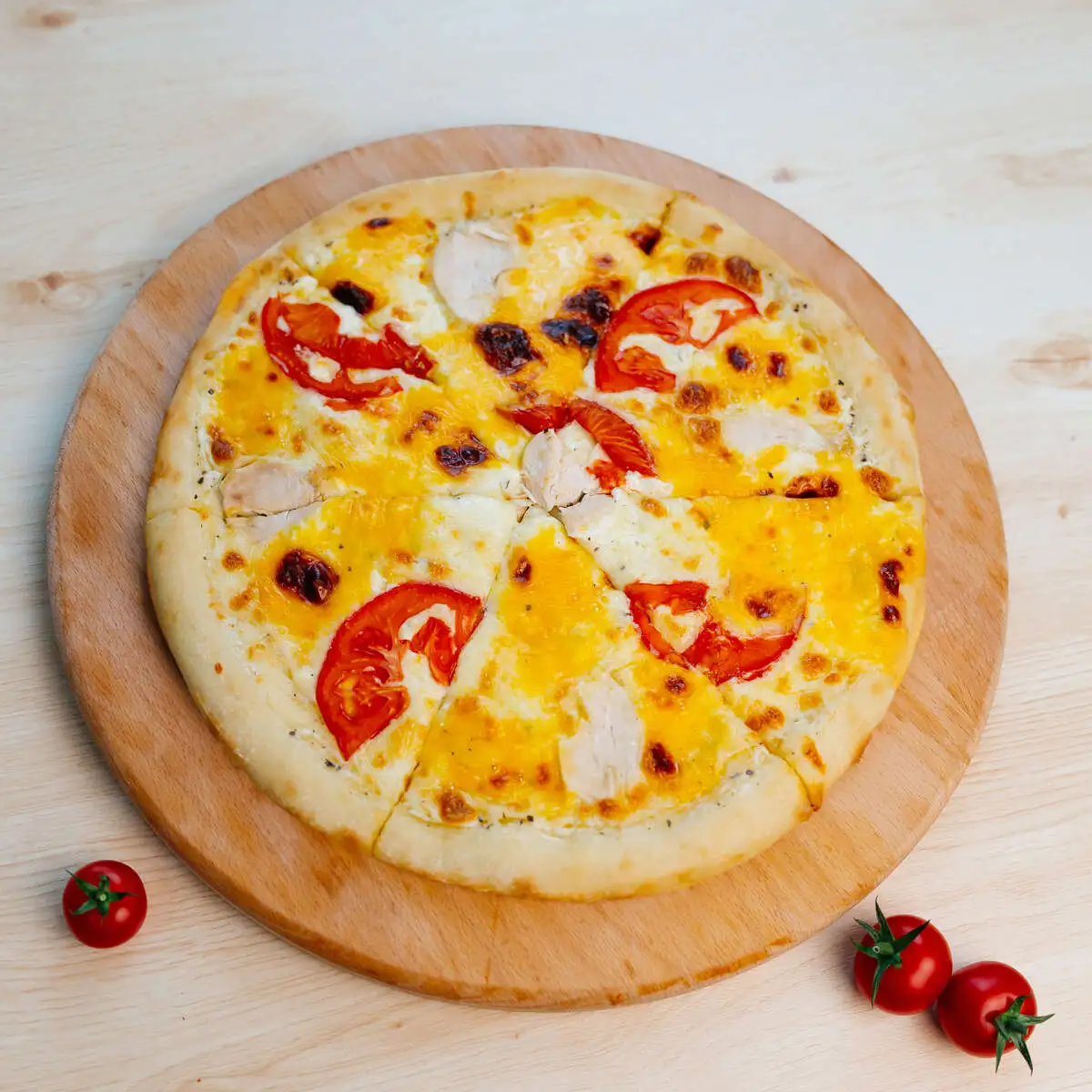 Пицца сырная курочка 30см