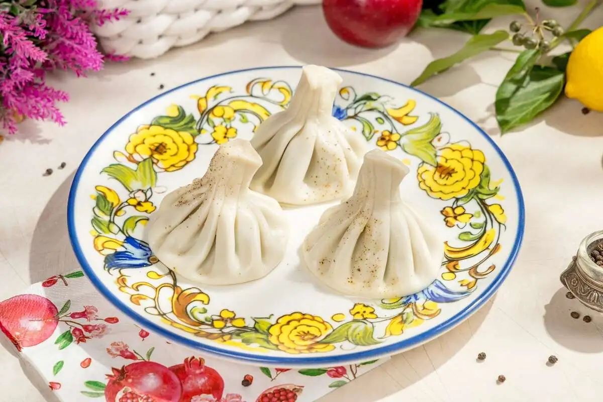 Хинкали из индейки и кабачка 1 шт