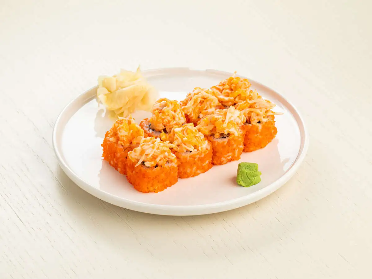 Калифорнийский ролл с крабом