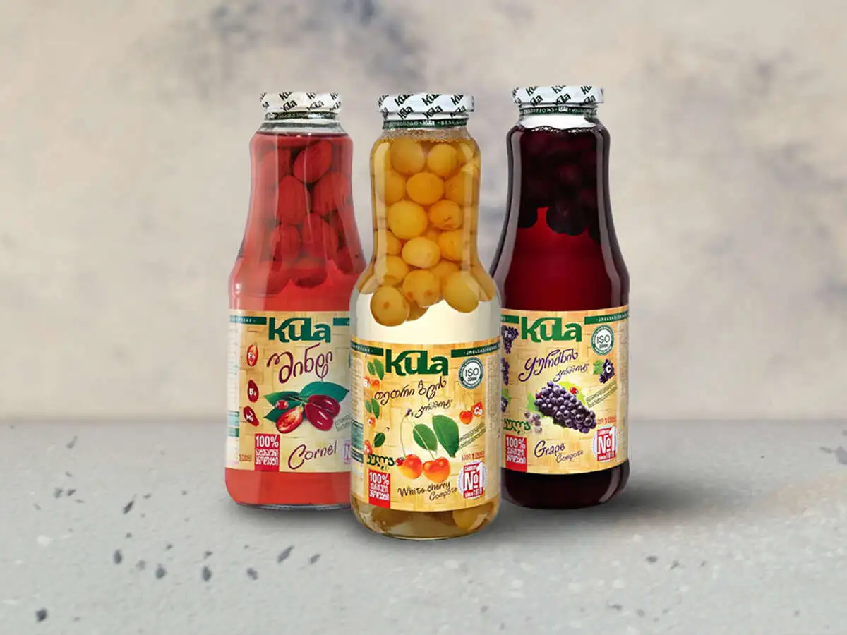 Грузинский компот Белая черешня