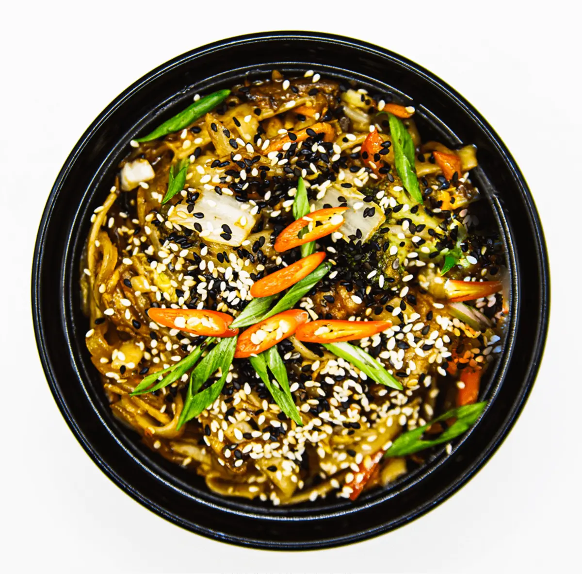 Лапша WOK с креветкой 