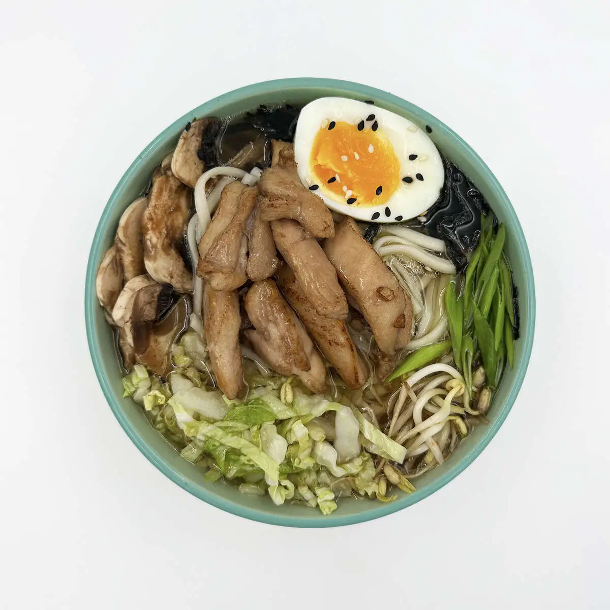 Рамен с курицей
