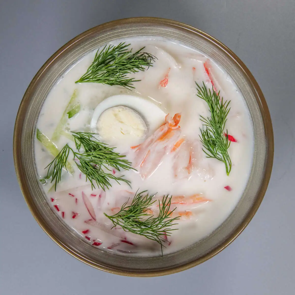 Окрошка с креветками 320г
