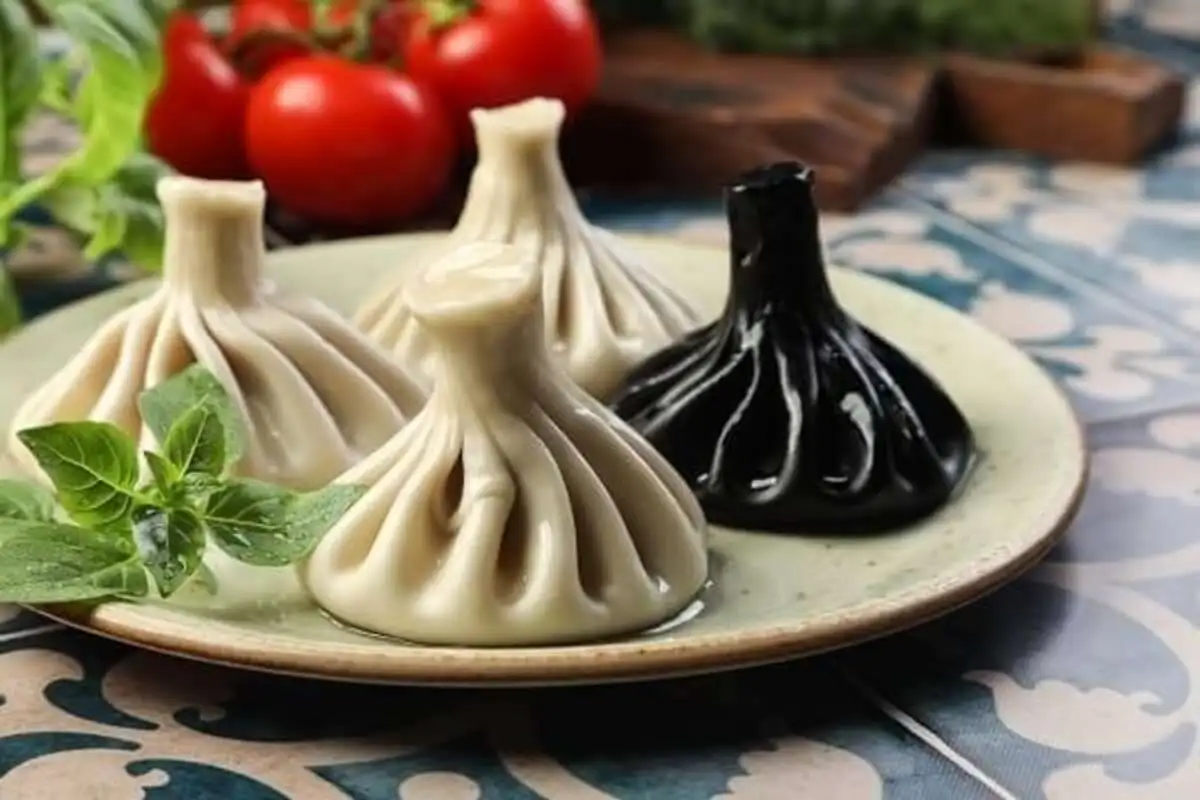 Хинкали с говядиной и свининой