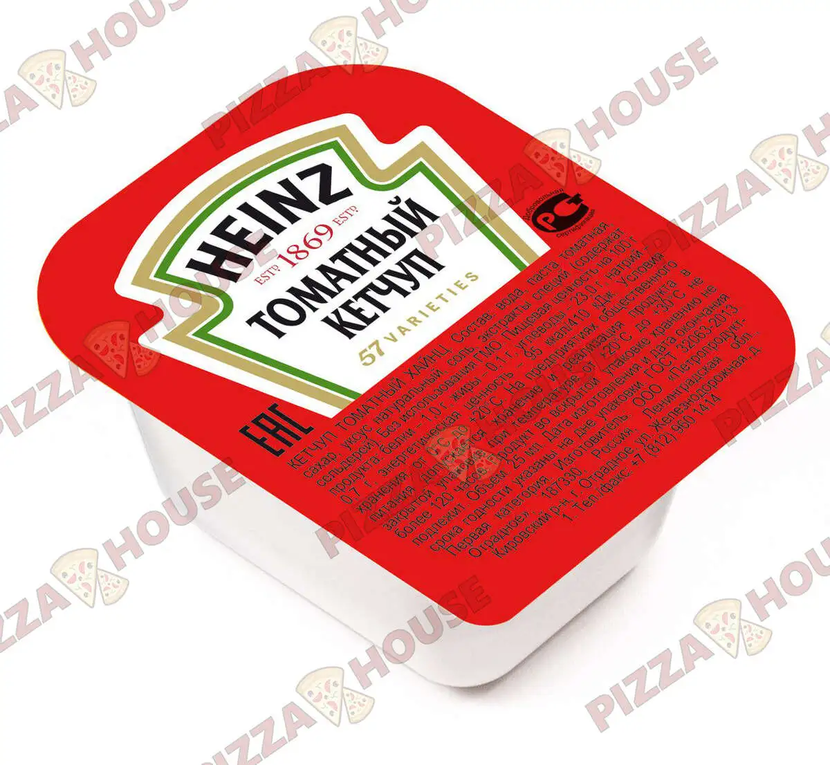 Соус "Heinz" томатный, 25 мл.
