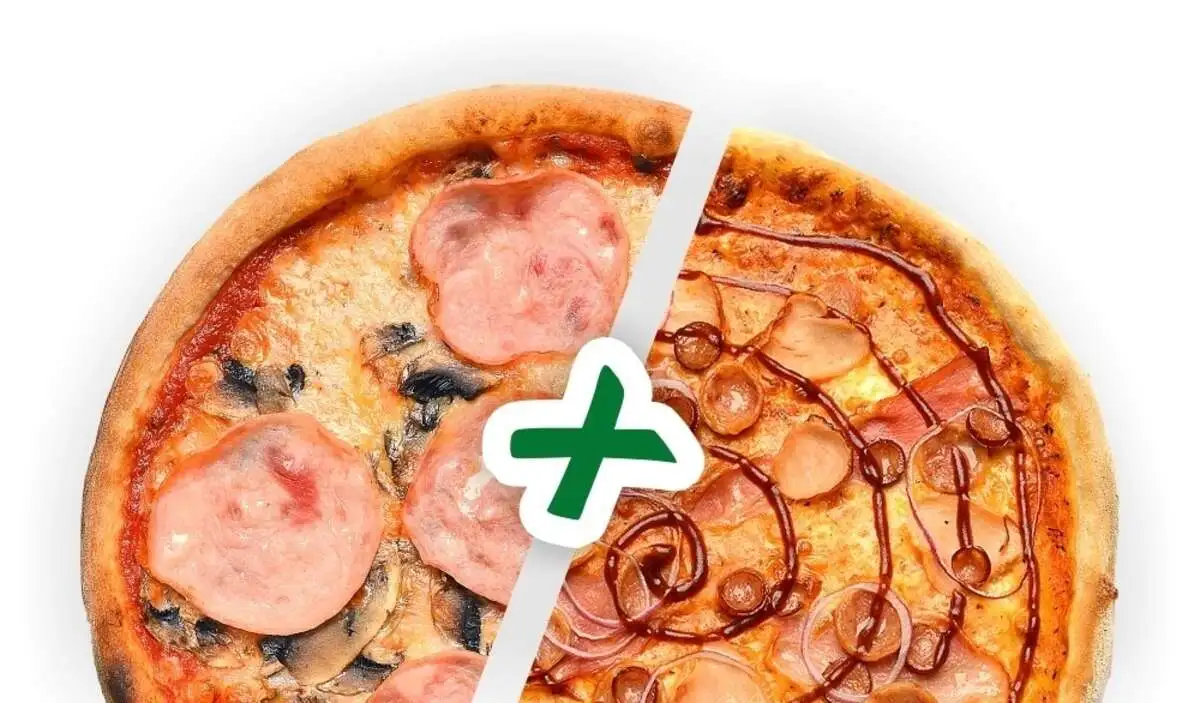 2’Pizza Ветчина грибы+Барбекю 32см