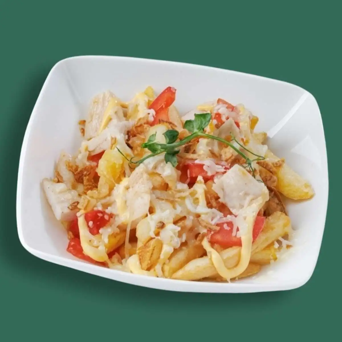 Фри бокс с курицей и сыром
