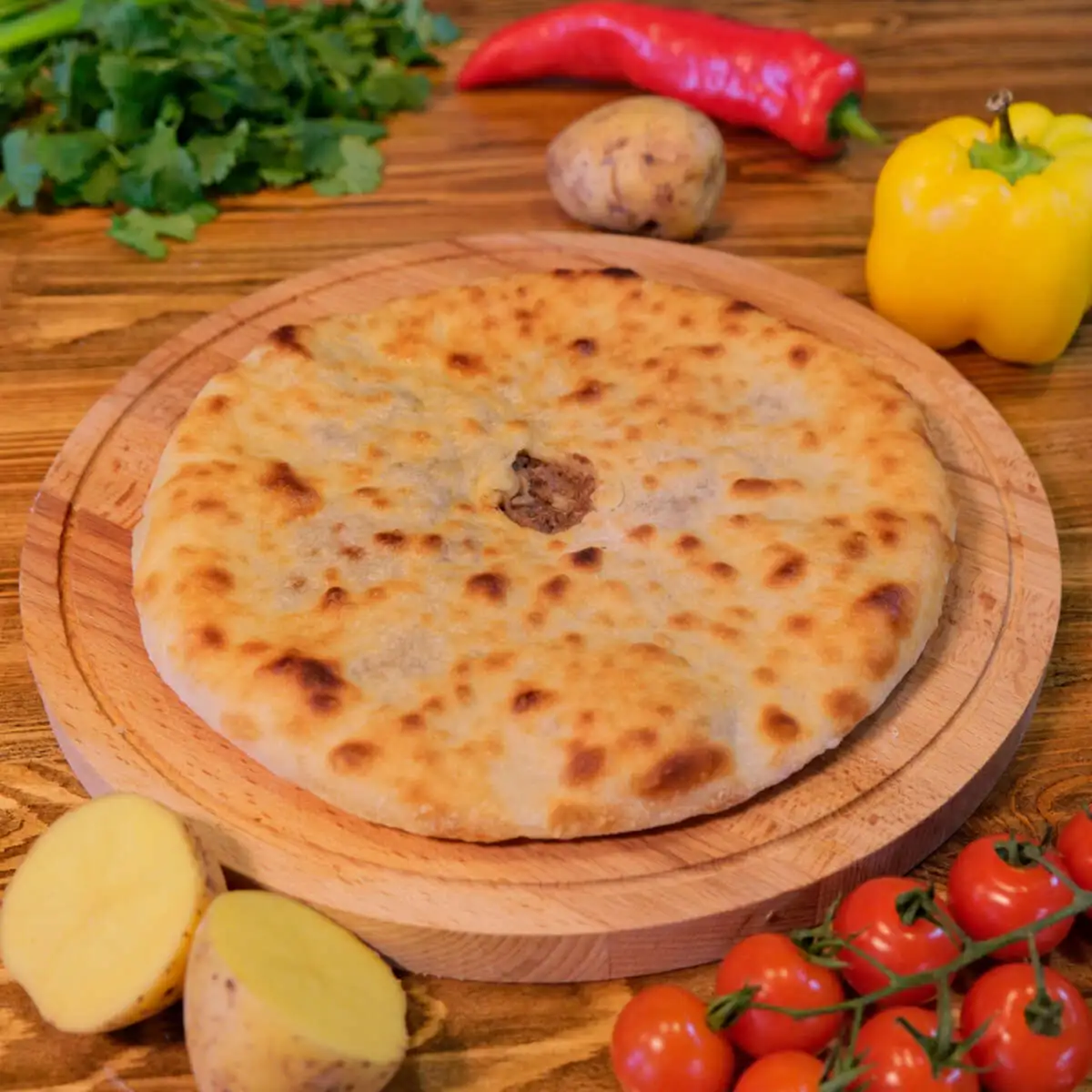 Мясо и картофель 900гр