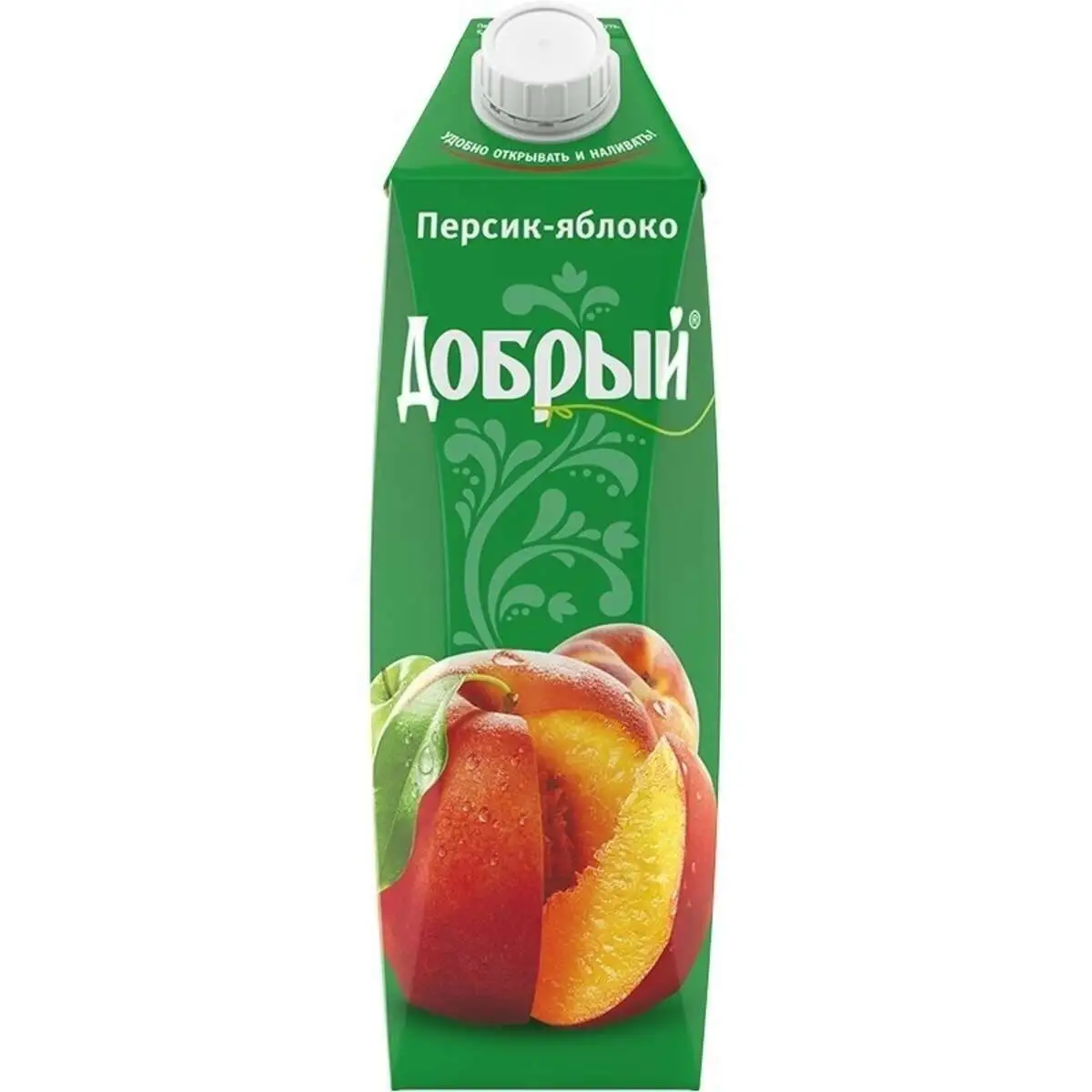 Сок добрый "Персик" 1л