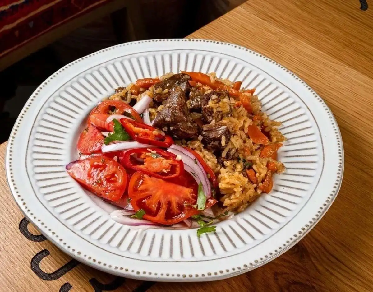 ПЛОВ С БАРАНИНОЙ 250/100 гр.
