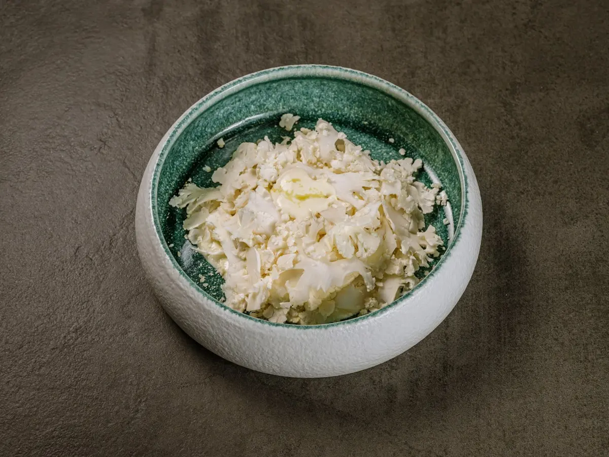 Цветная капуста с трюфельным маслом