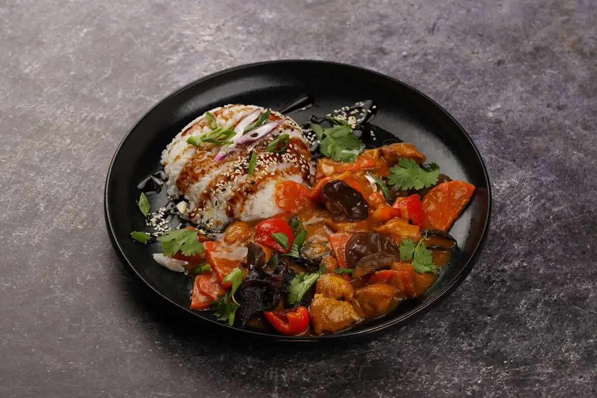 Курица Карри с рисом
