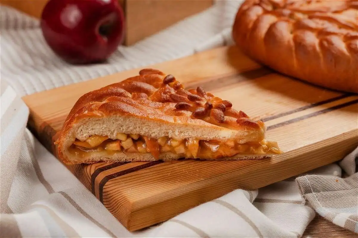 Пирог с яблоками 