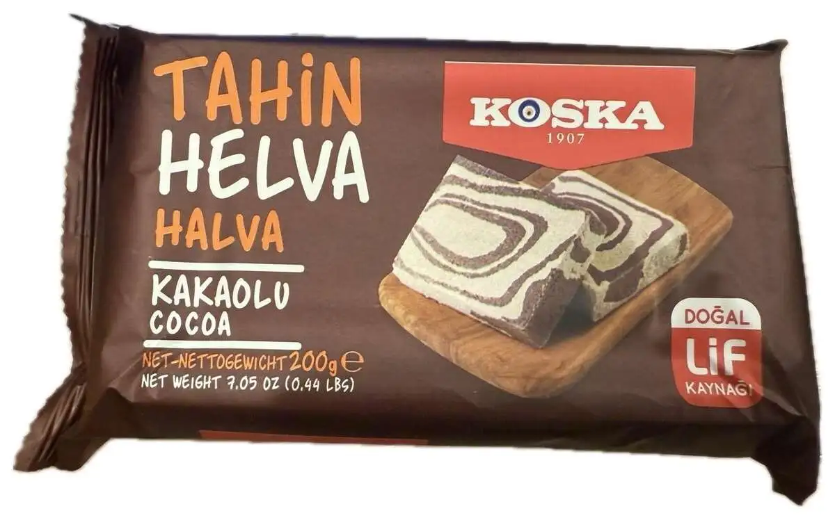 Кунжутная халва с какао 200 гр