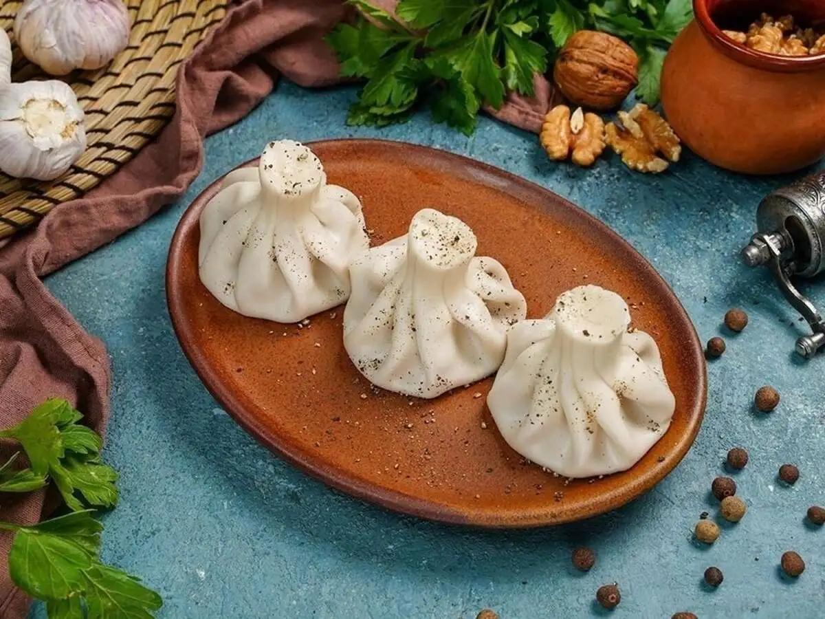 Хинкали с бараниной