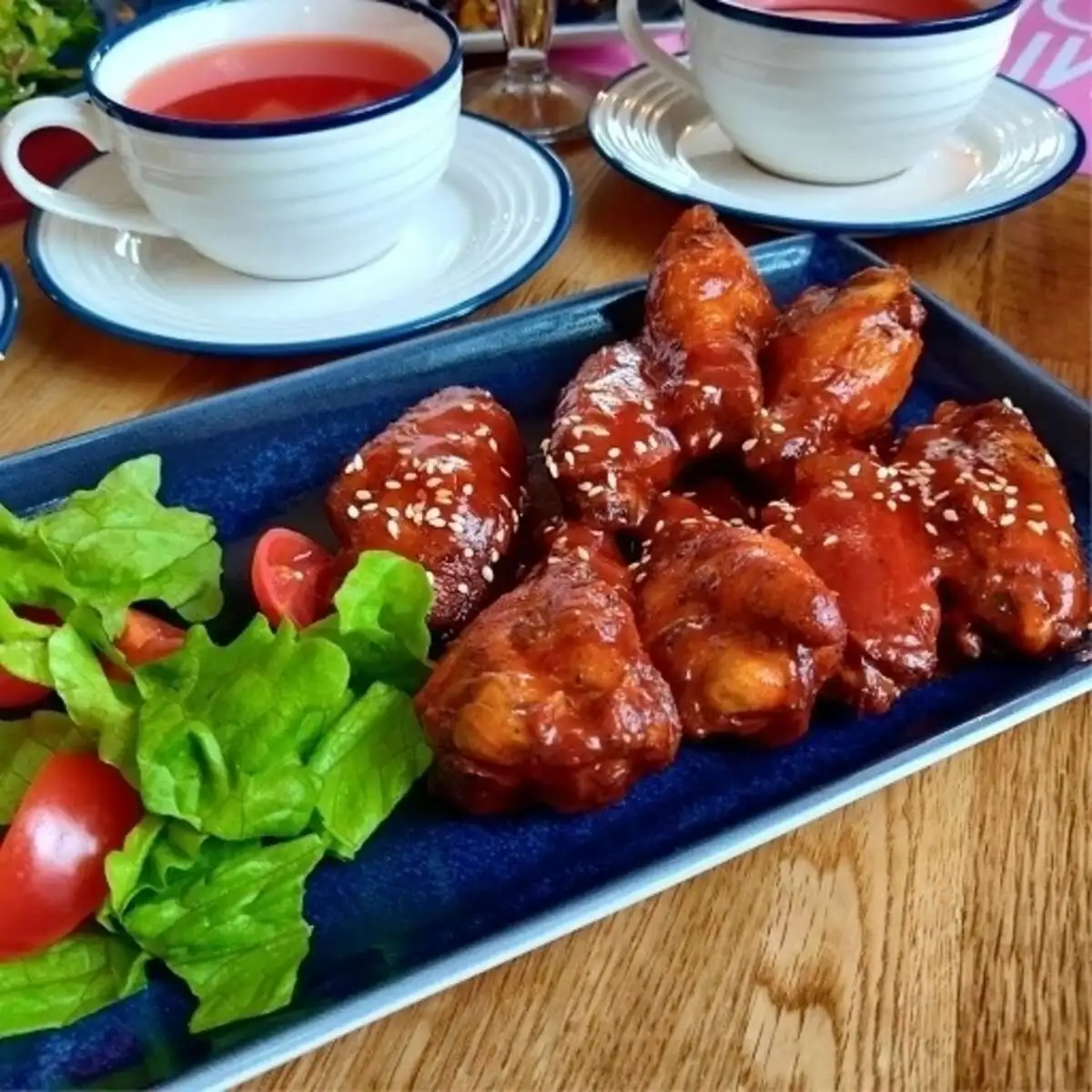 Куриные крылышки фри, 270/50г