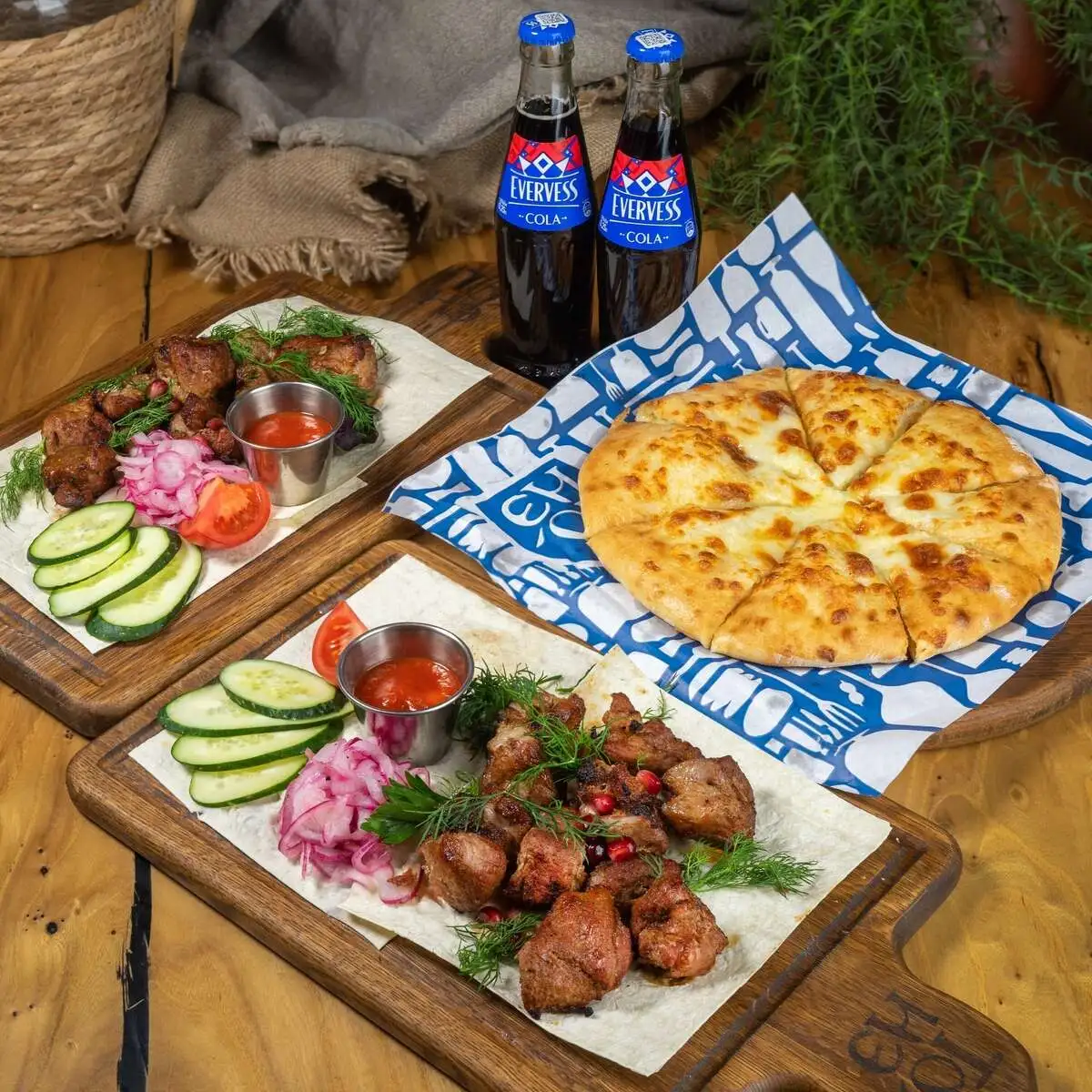 Комбо —  Шашлык и пылкое солнце