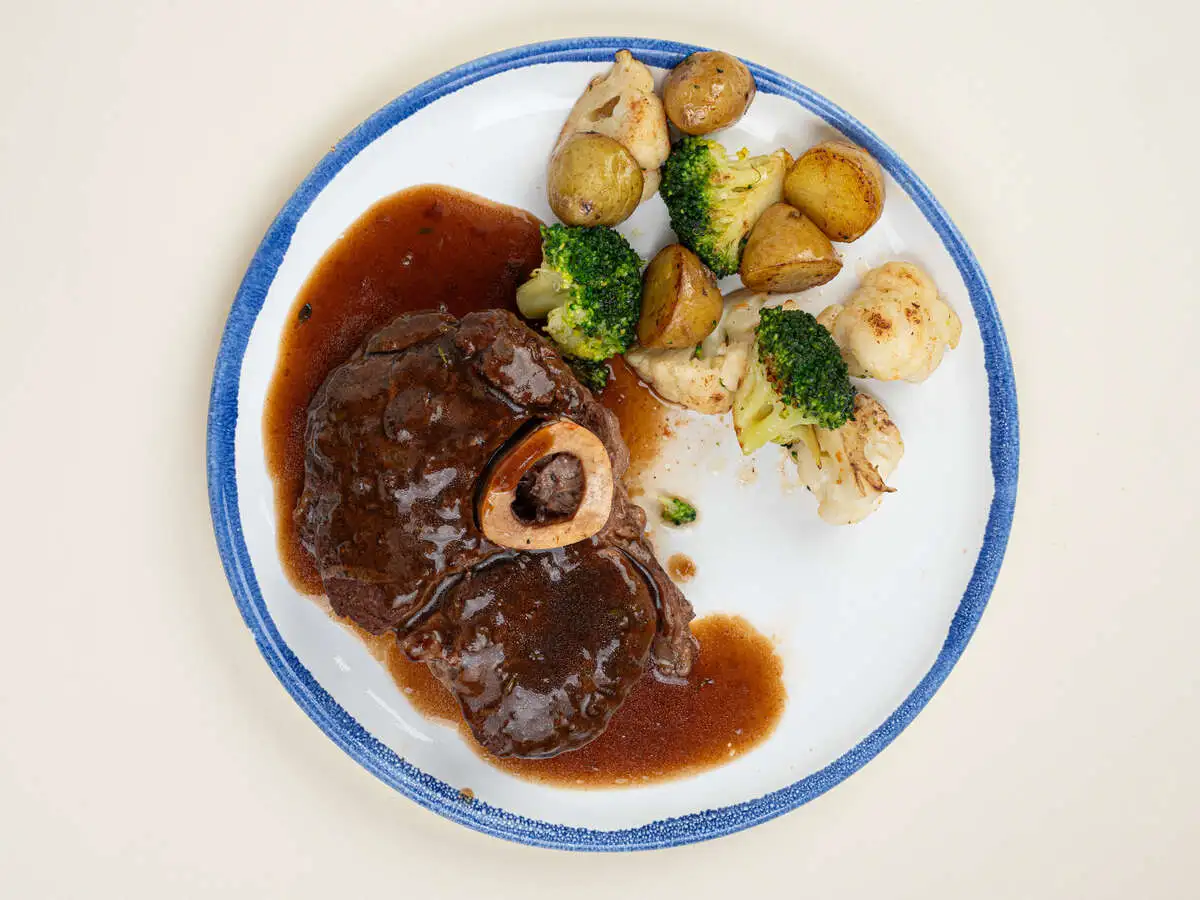Особукко с овощами
