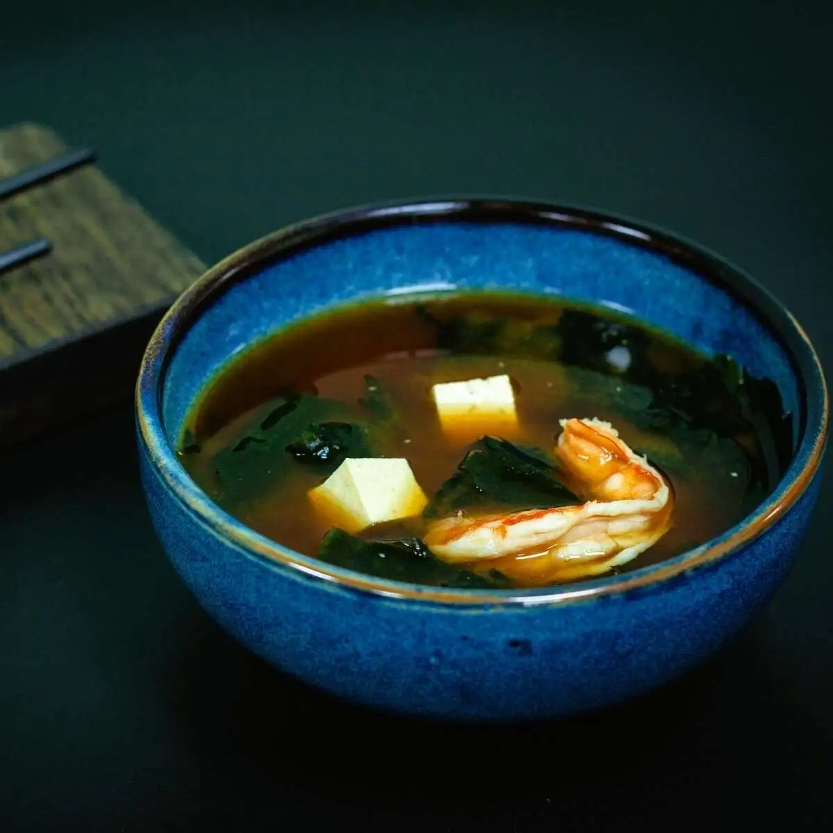 Мисо с креветкой