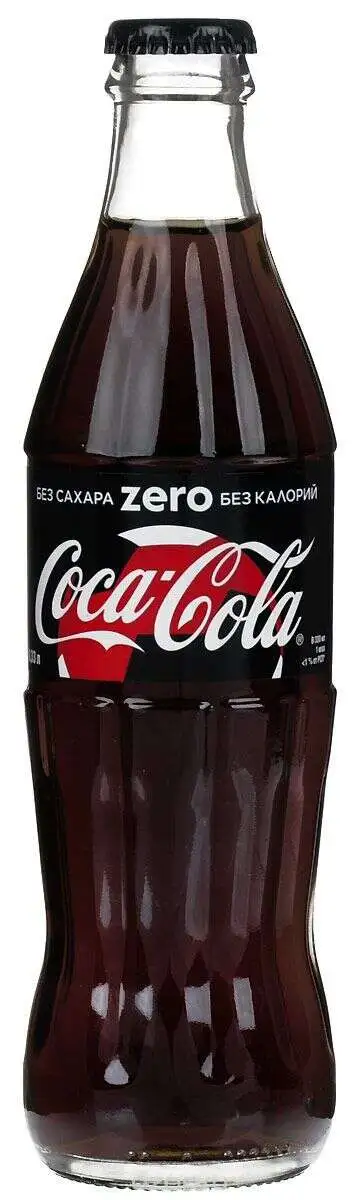 Напиток COCA-COLA Zero сильногазированный 0.33 л