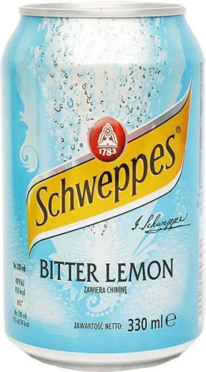 Напиток SCHWEPPES "Bitter Lemon" сильногазированный 0.33 л