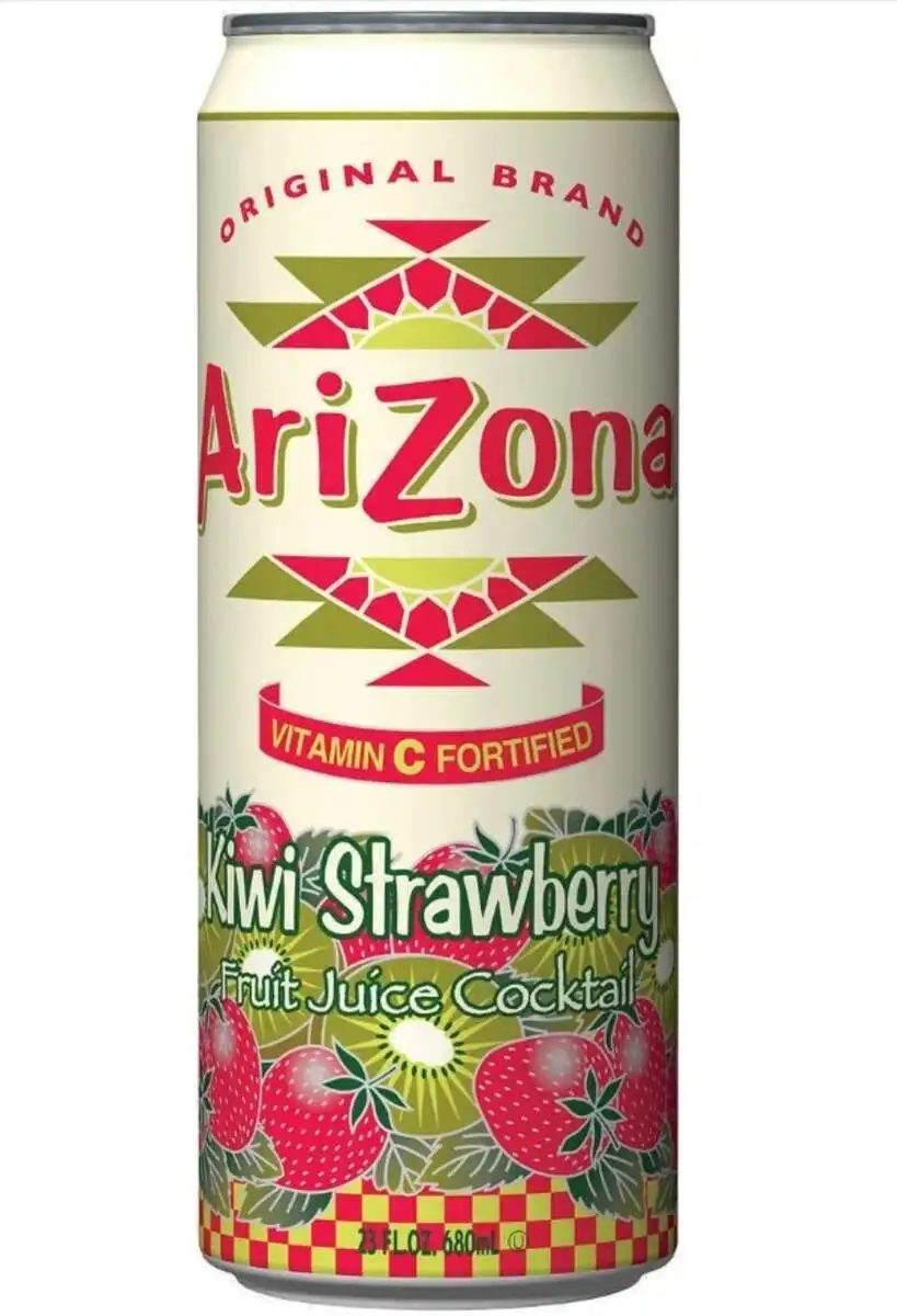 Напиток сокосодержащий ARIZONA "Kiwi Strawberry" 0.68 л