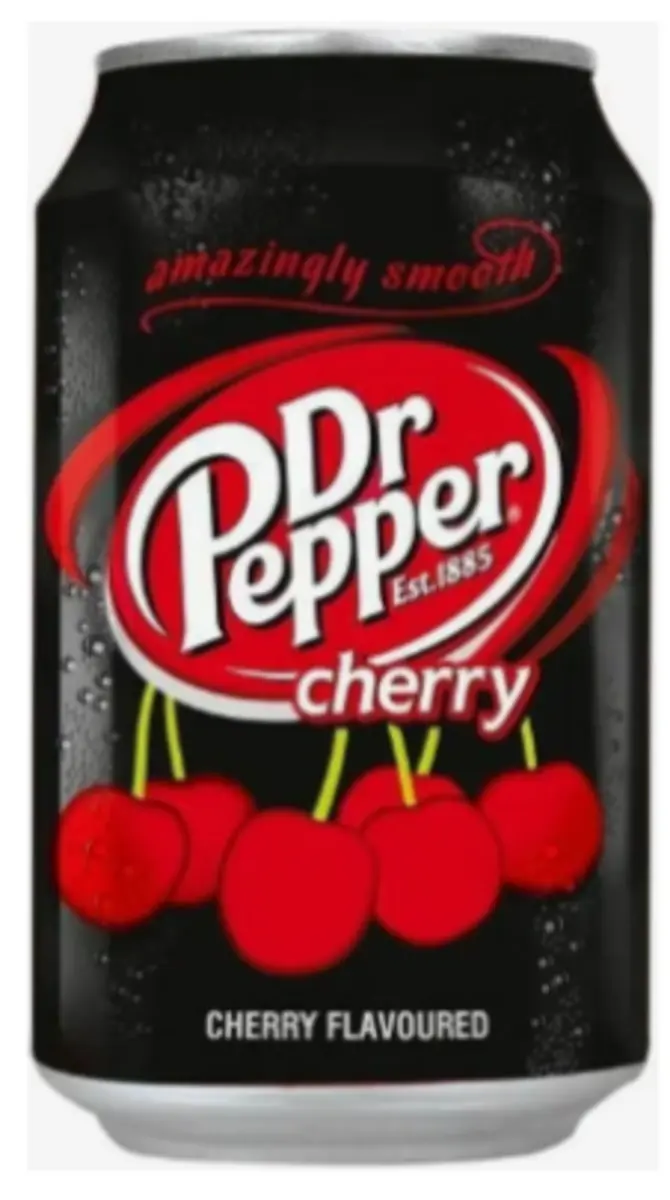Напиток б/а газ. Dr.Pepper Cherry (Вишня) 355 
мл США ж/б