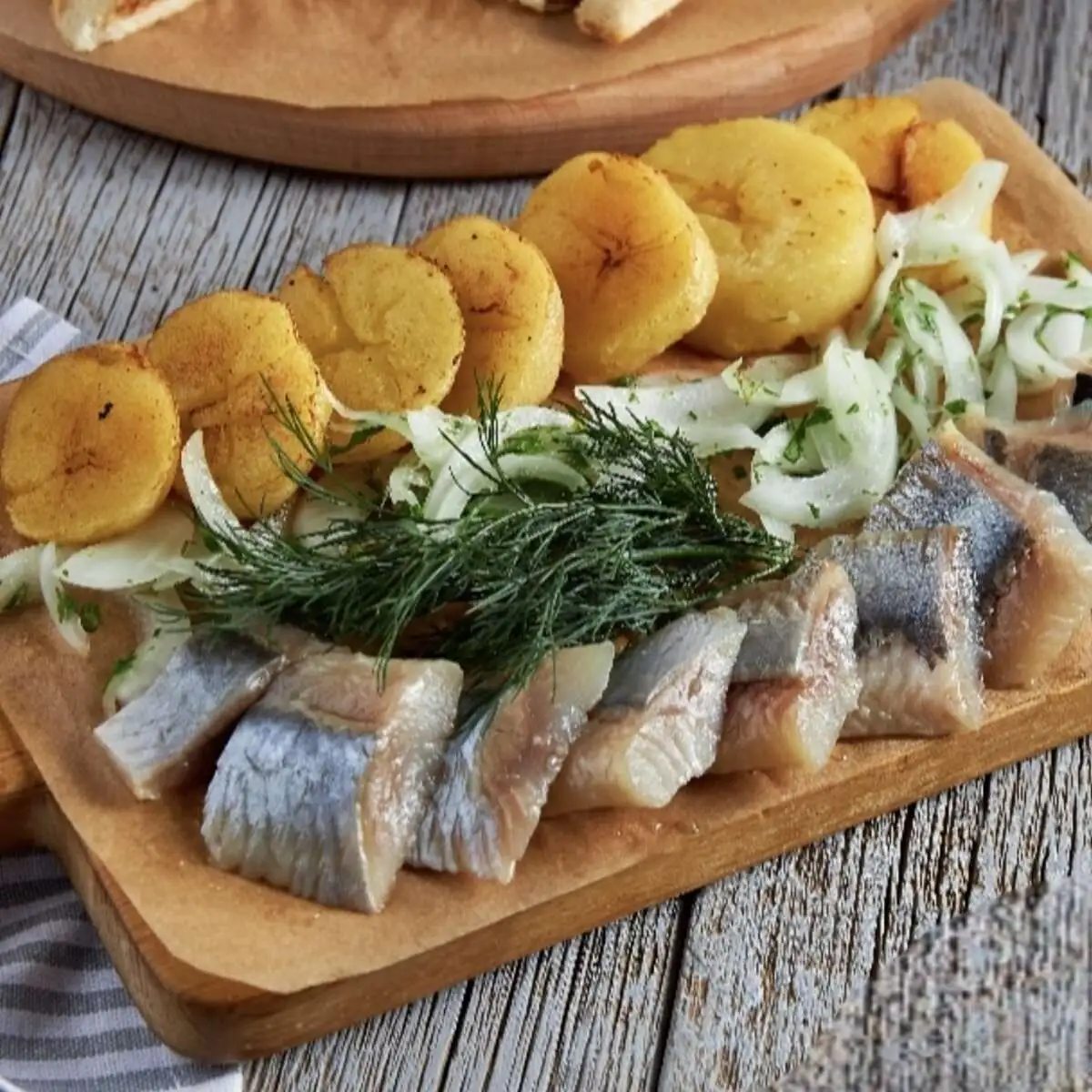 Селедочка с картошкой