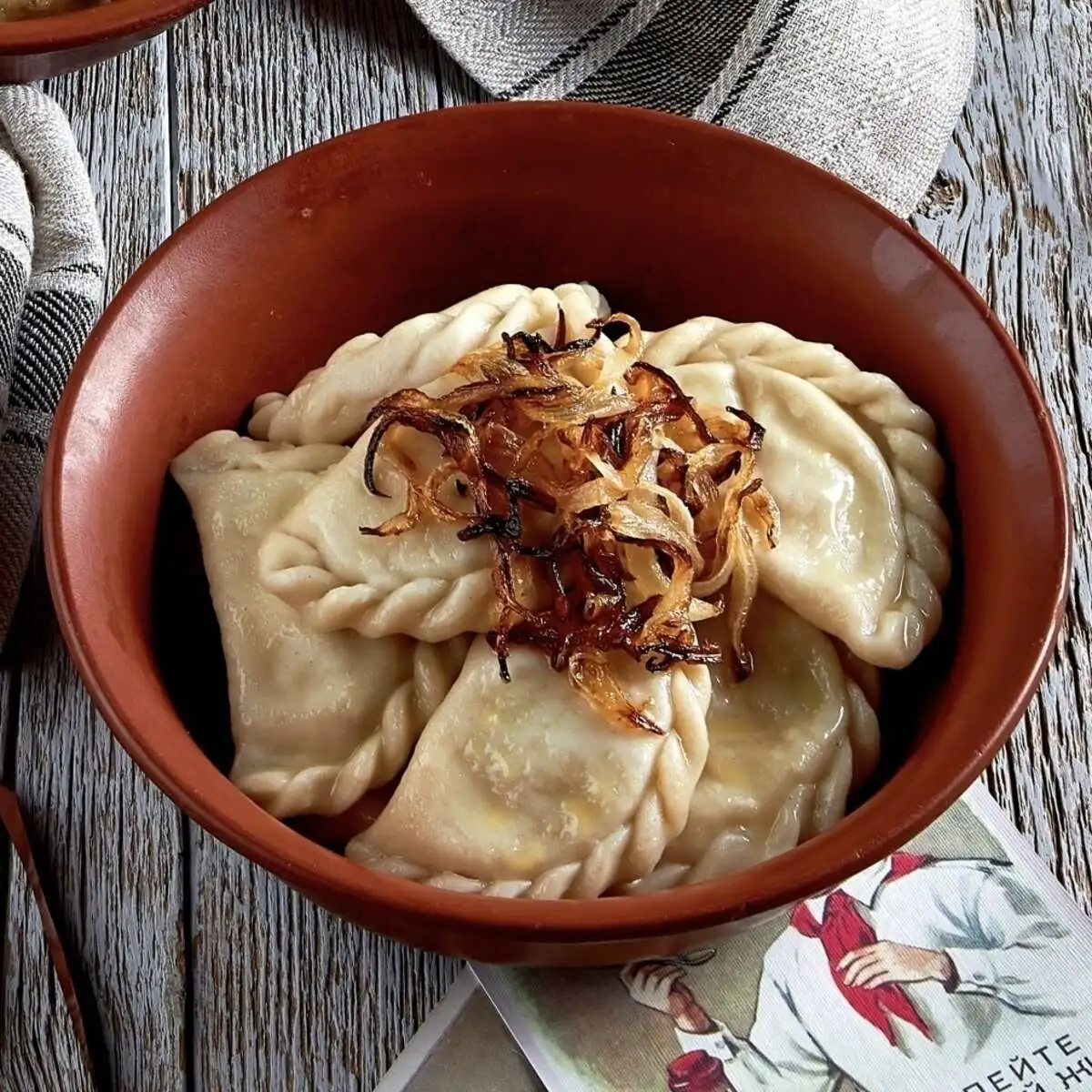 Вареники с картофелем