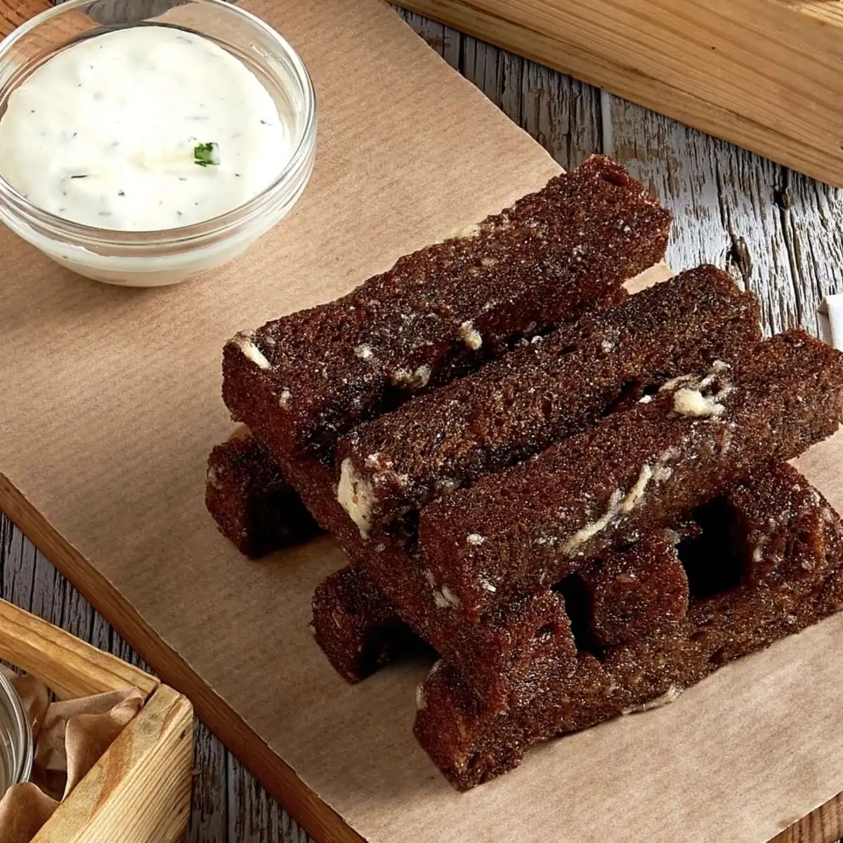Чесночные гренки