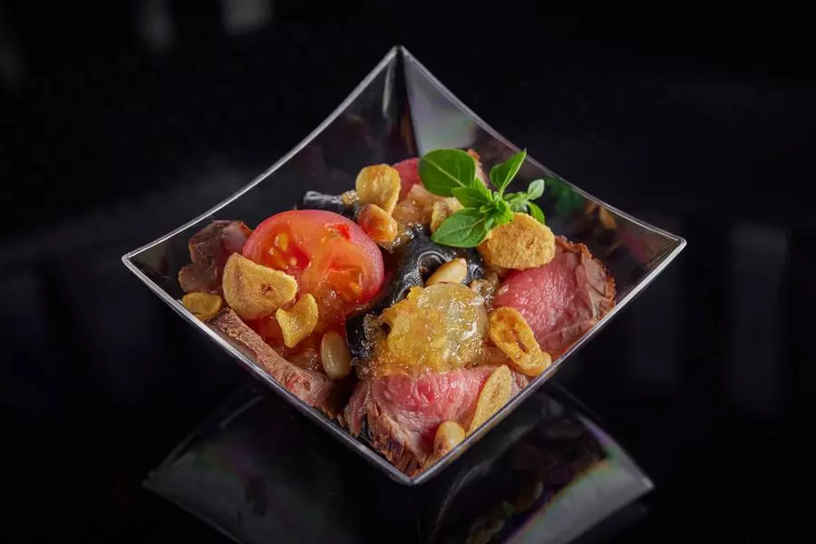 Ростбиф с древесными грибами (Турандот)