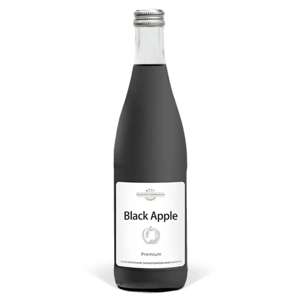 Напиток с/газ "Black apple" 0,5л