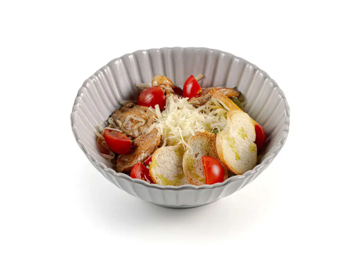 Цезарь с курицей