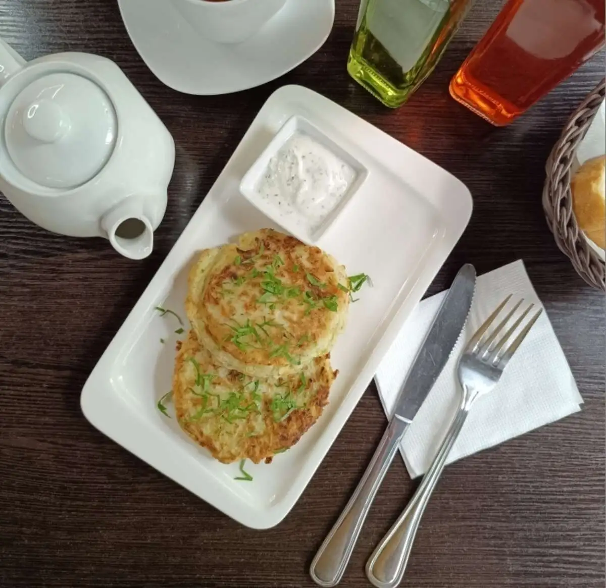 Драники из кабачка