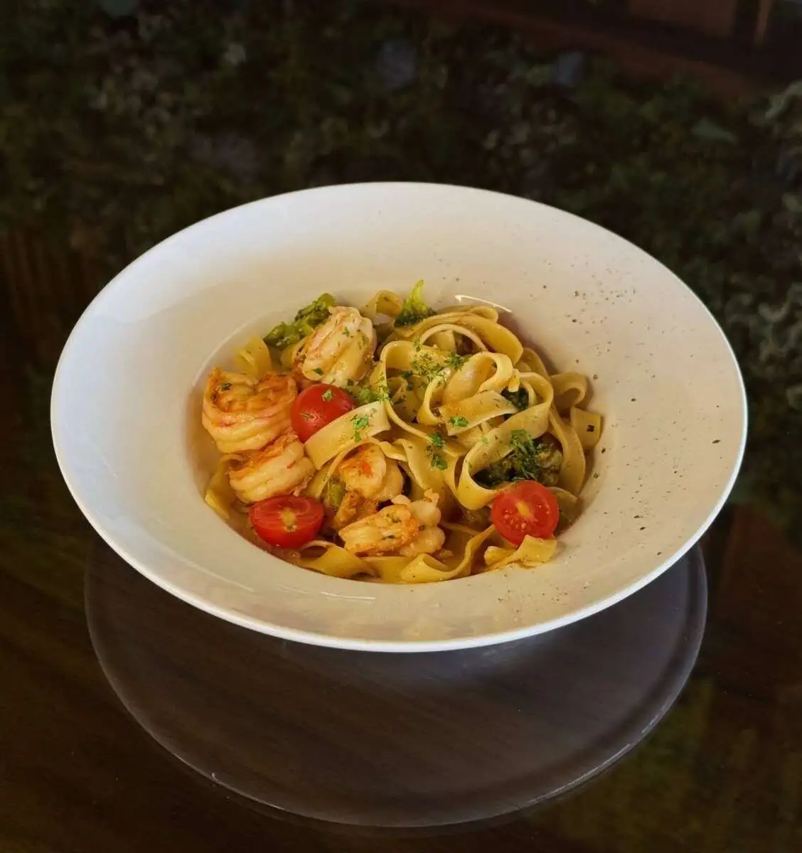 Паста с креветками /Pasta with shrimps
