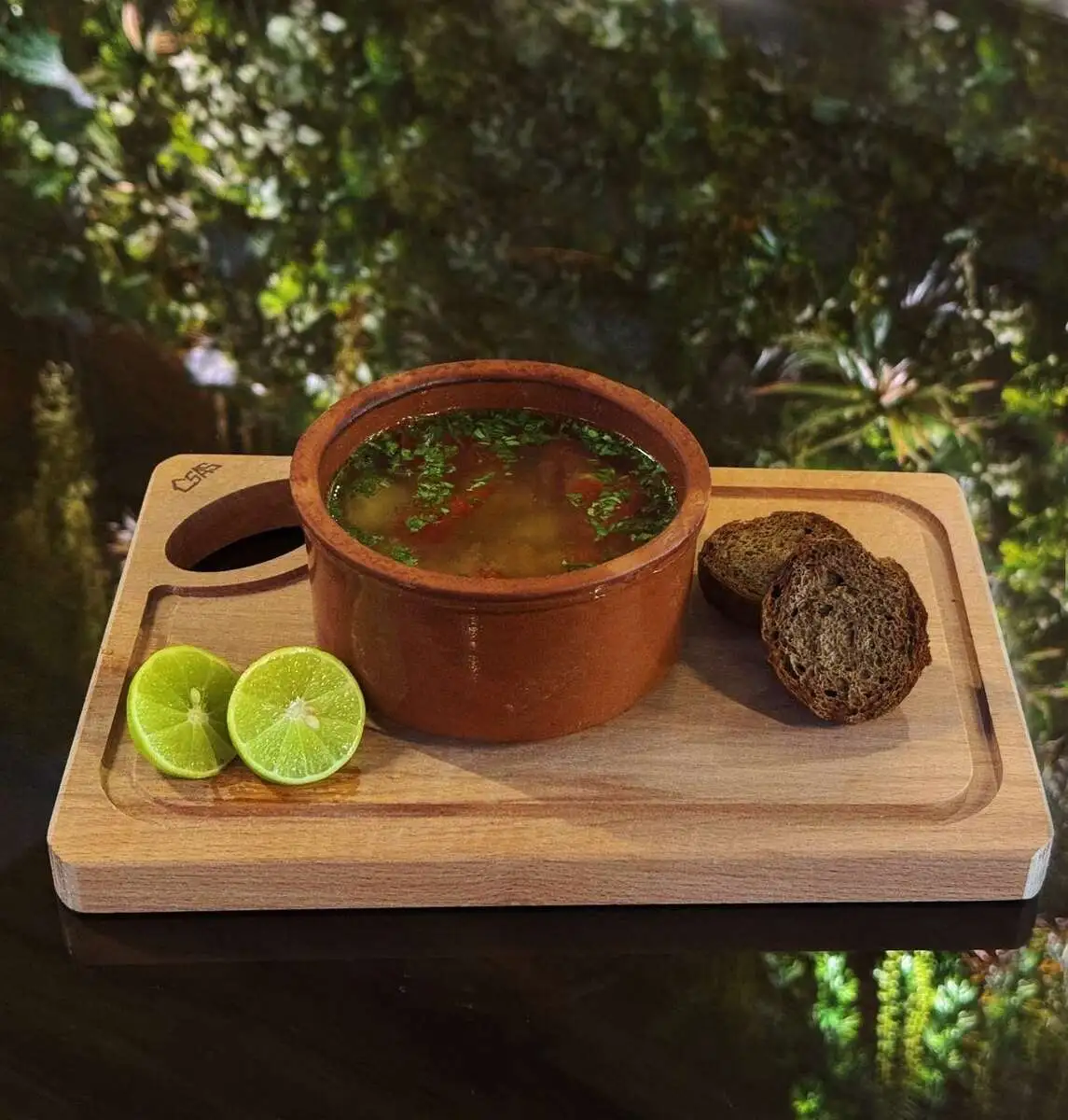 Уха с лососем/Fish soup with salmon