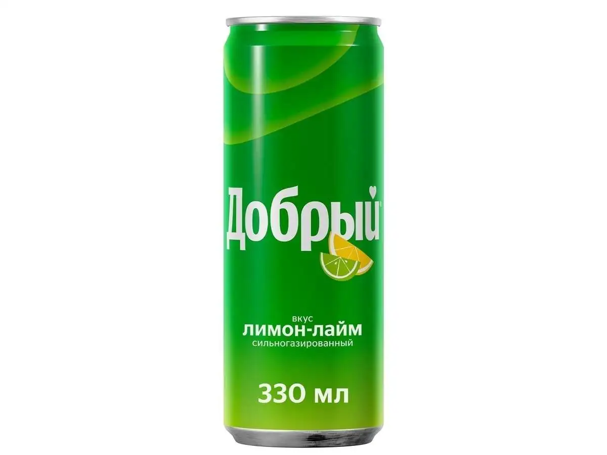 ДОБРЫЙ ЛИМОН ЛАЙМ 0,33 л жб