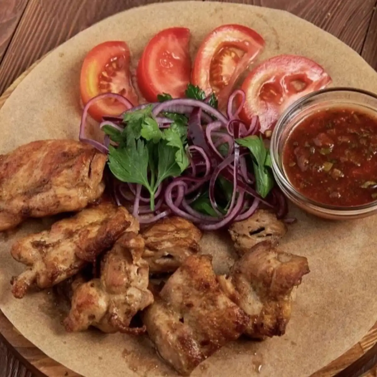 Шашлык из курицы